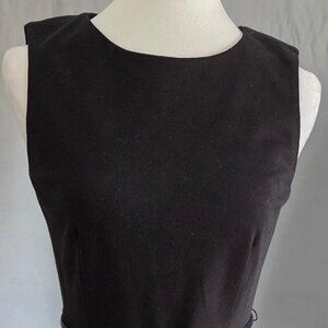 Calvin Klein Black & White Fit & Flare Dress Size 4P • Like New Excellent Cond